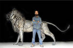 METAL LION SCULPTURE BY SeLCUK YILMAZ by selcukk