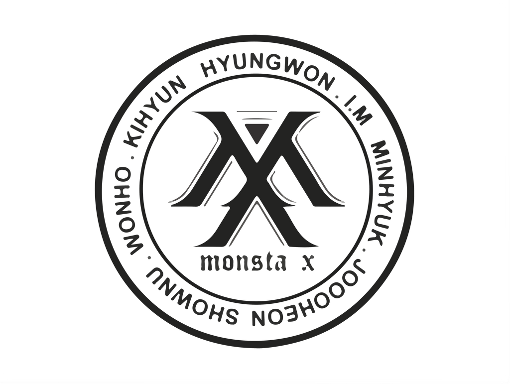 Monsta x circle logo by blachxzhippuden on DeviantArt