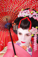 melancholic Maiko by VampireIonFortuna