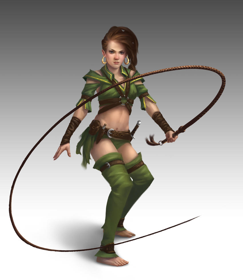 Lady Whip by NathanParkArt