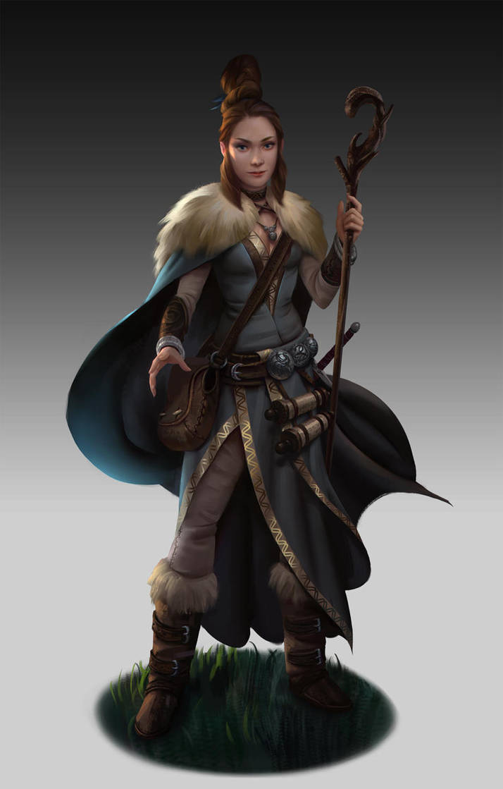 Priestess by NathanParkArt
