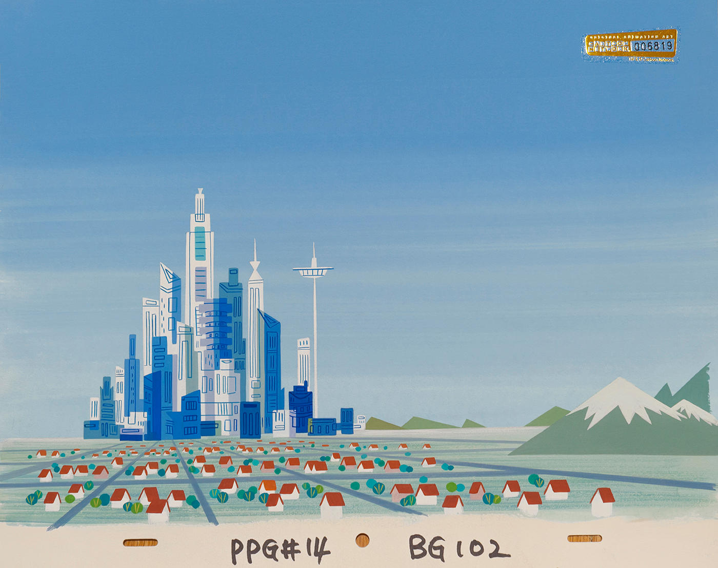 Powerpuff Girls Townsville Background (S06E07B) by Davidevgen on