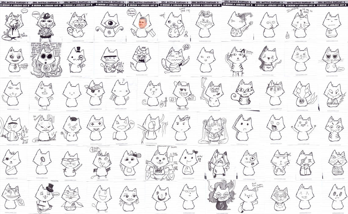 No-Legged Cats by KupoGames
