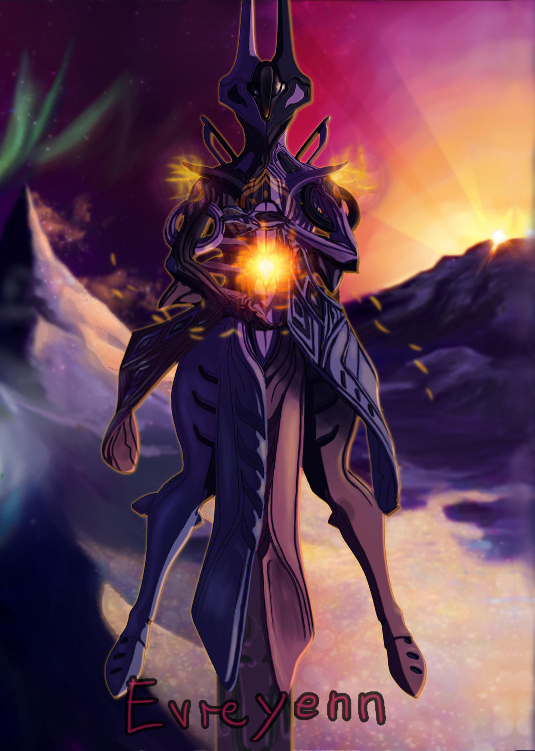 Evreyenn - warframe collaboration by AnkeLive