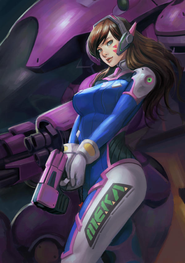 Overwatch - D.Va by phamoz