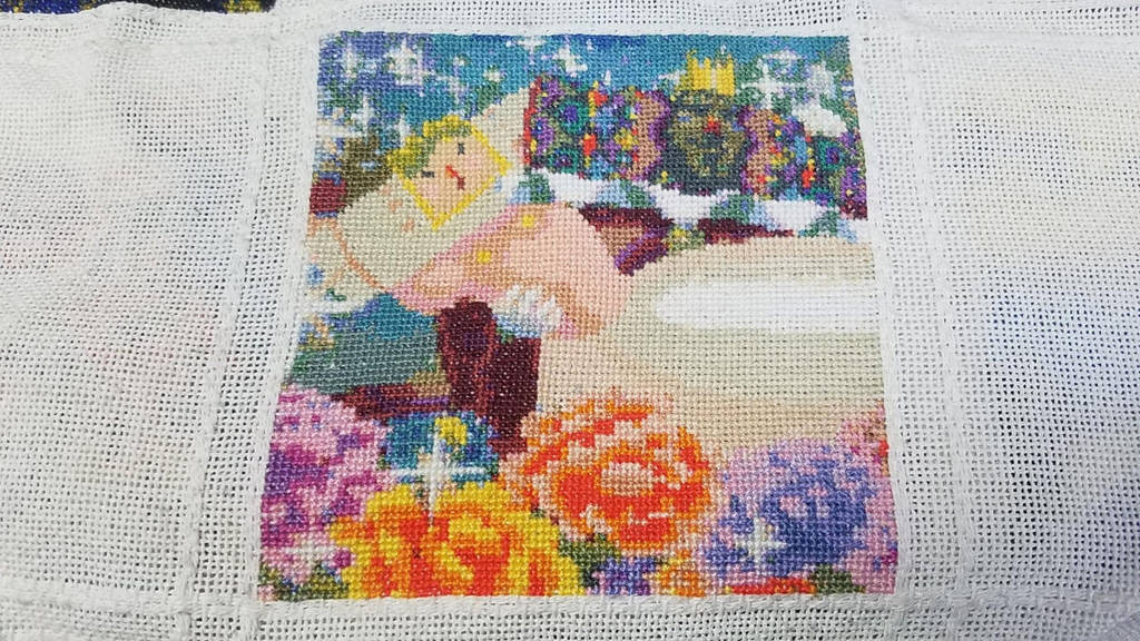 Katamari Cross Stitch by Sirithre