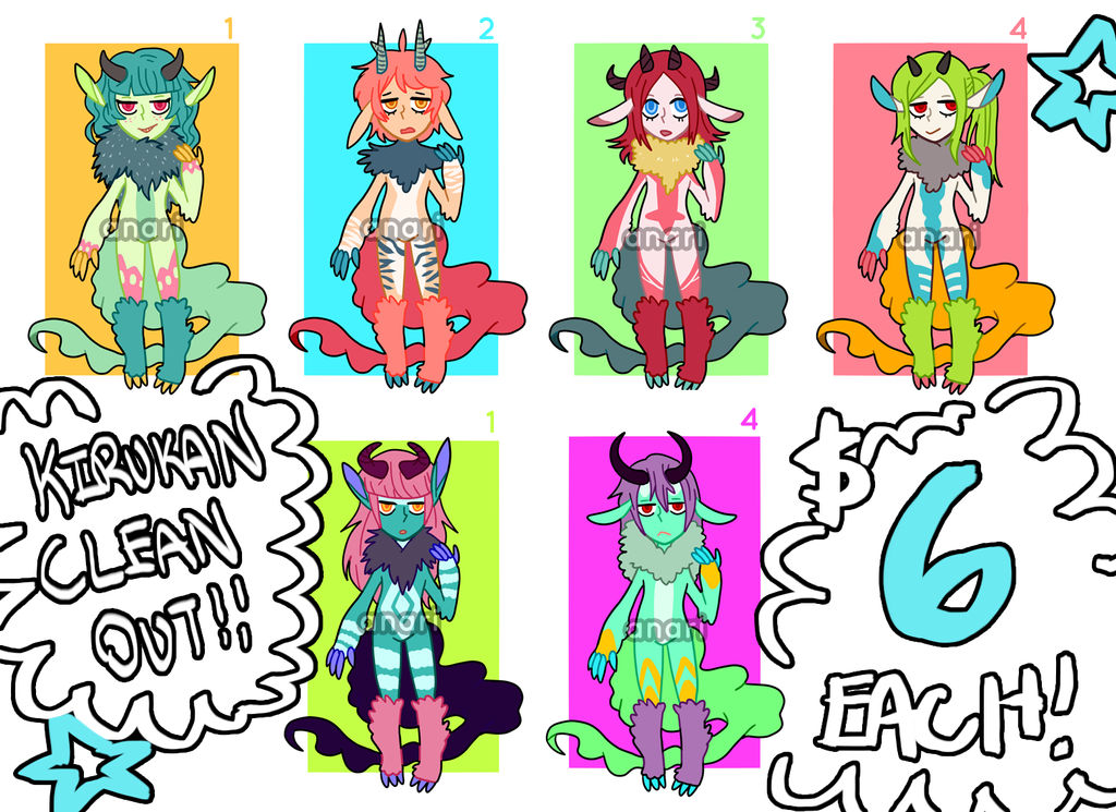 kirukan clean out ($6) by anari-chan