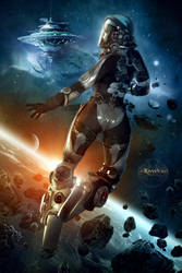 Floating In Space by Ravven78