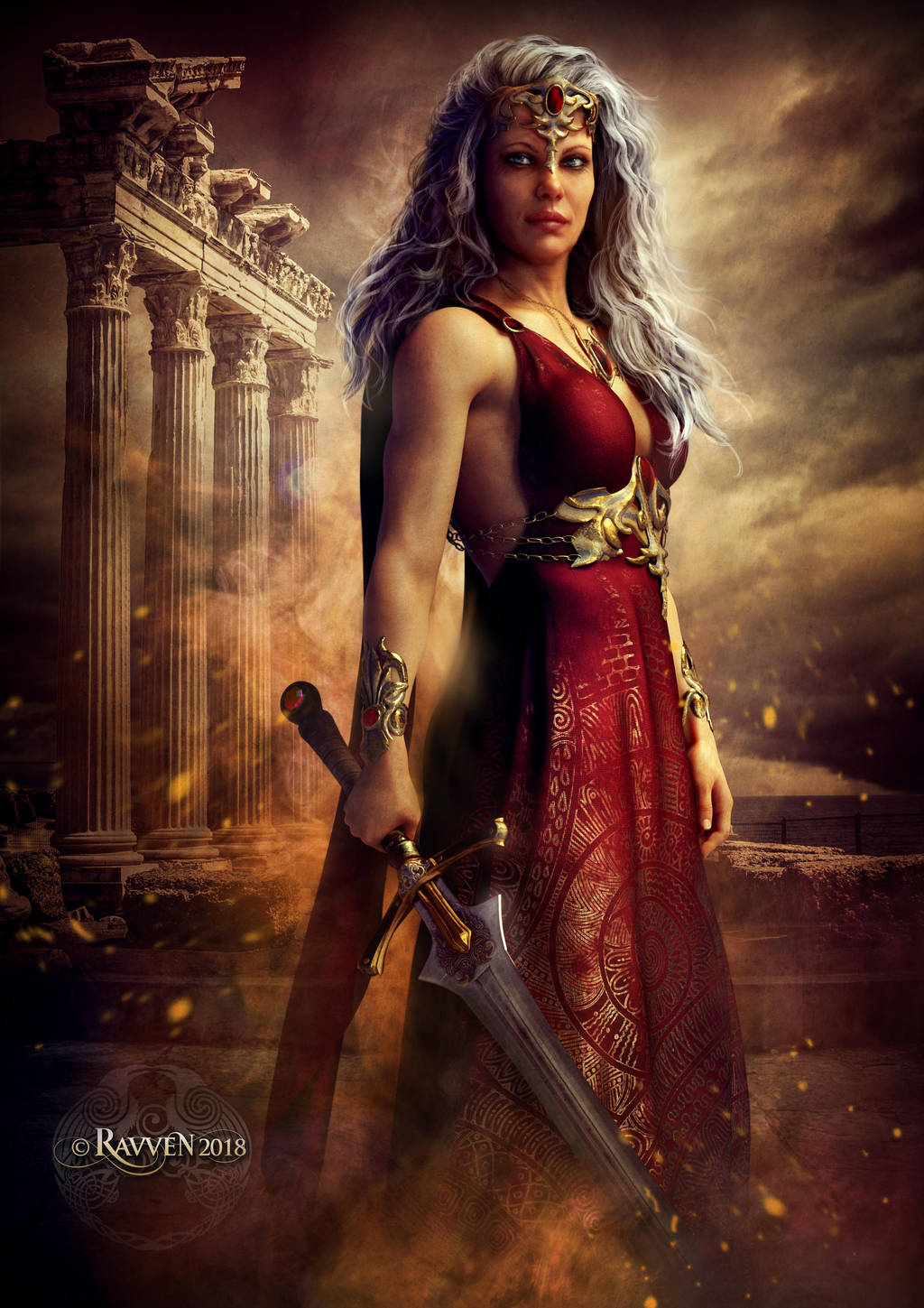 The Warrior Queen by Ravven78