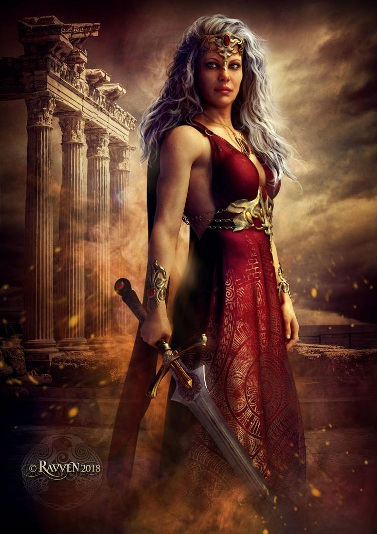 The Warrior Queen by Ravven78