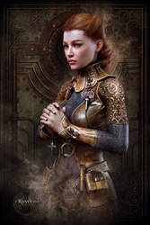 Fantasy Medieval Portrait by Ravven78