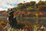 The River in Autumn by Art-By-Mel-DA