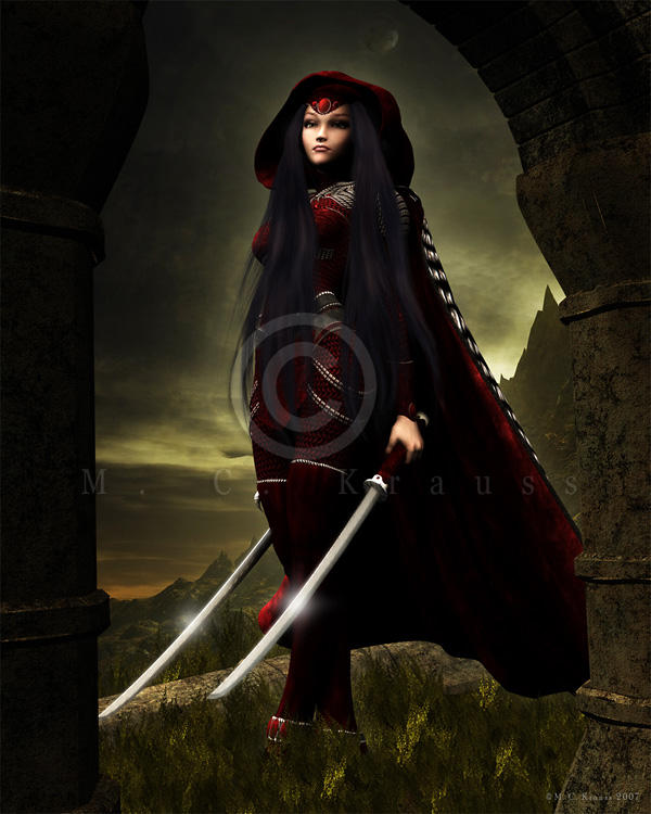 Untitled - Warrior commission by Art-By-Mel-DA