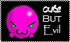Cute but Evil Stamp by Mushroom-Jelly