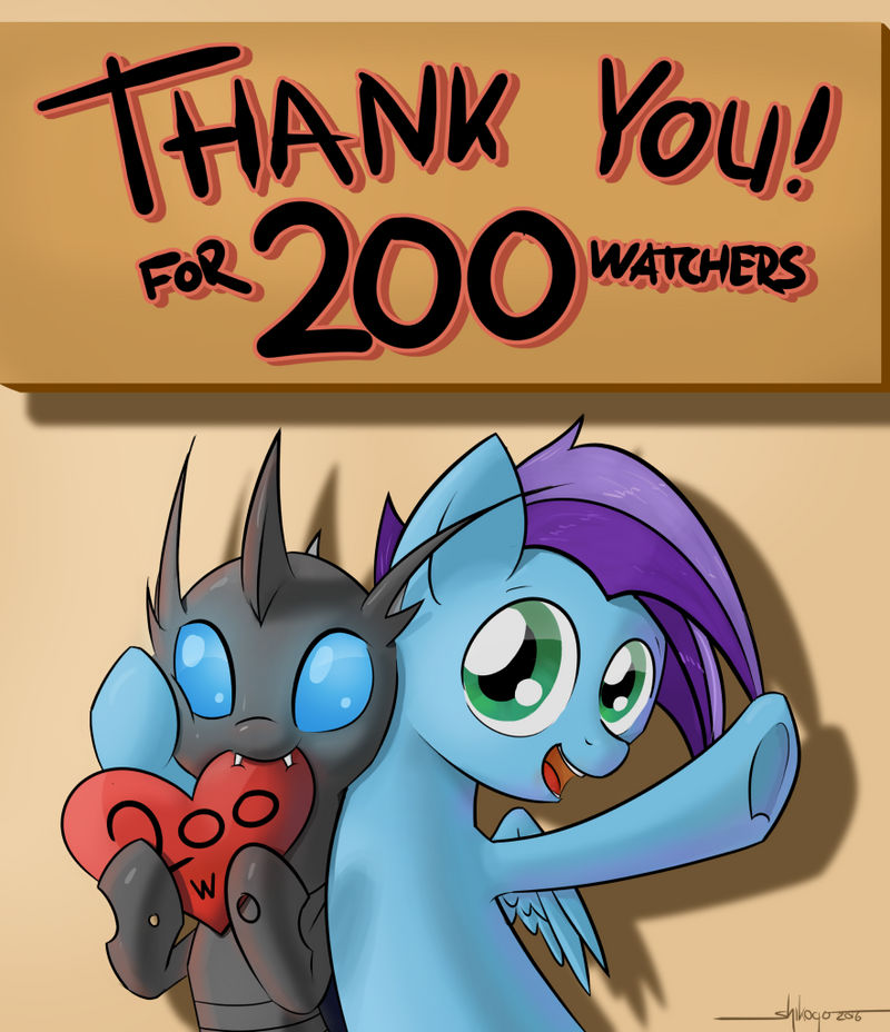 Thank You for 200 Watchers! by Shikogo Thank You for 200 Watchers! by Shikogo