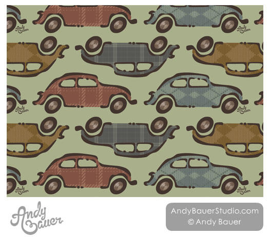 Car Surface Pattern by Art-by-Andy