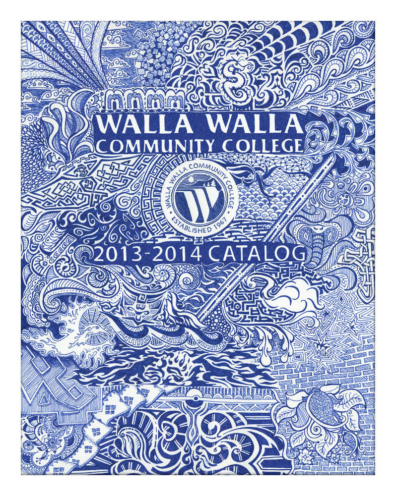 WWCC Catalog Cover 2013-14: Doodle Cover by GoaliGrlTilDeath