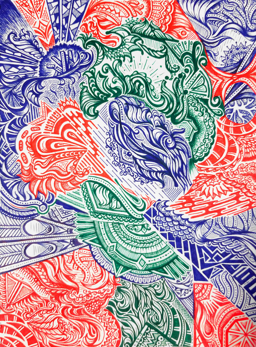Meeting Doodle- Patchwork by GoaliGrlTilDeath