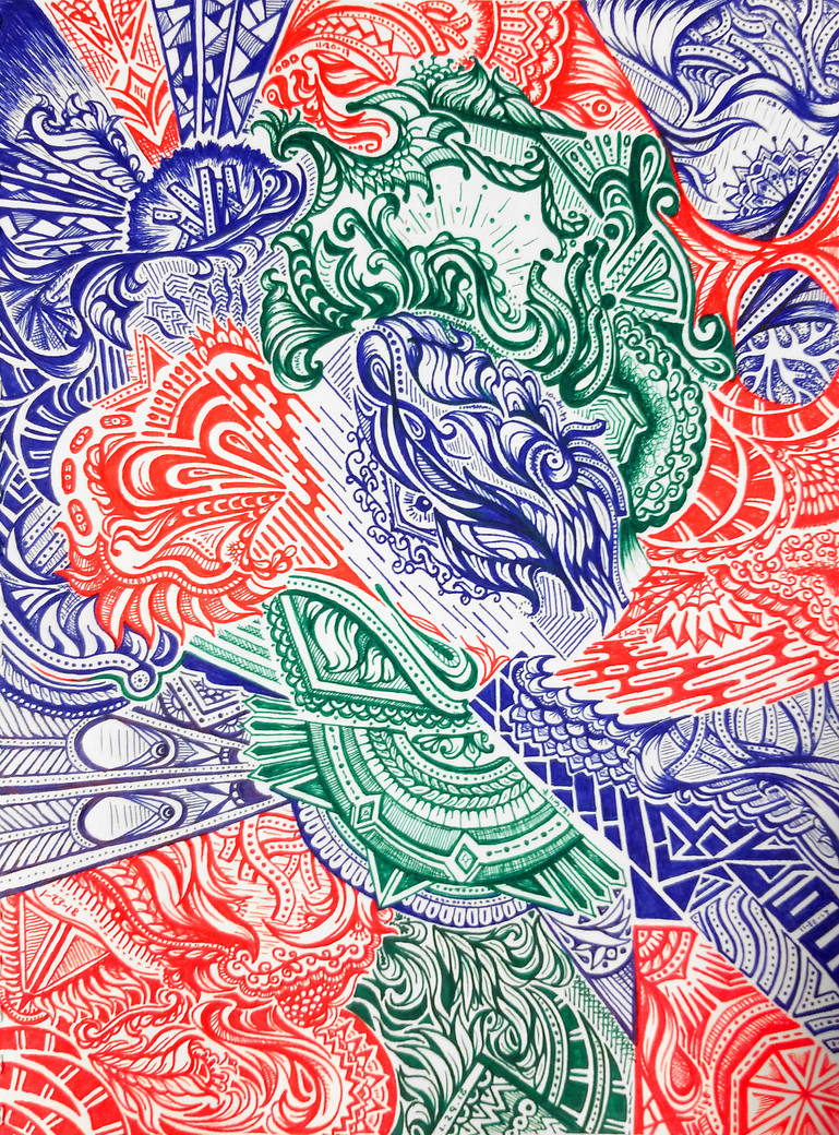 Meeting Doodle- Patchwork by GoaliGrlTilDeath