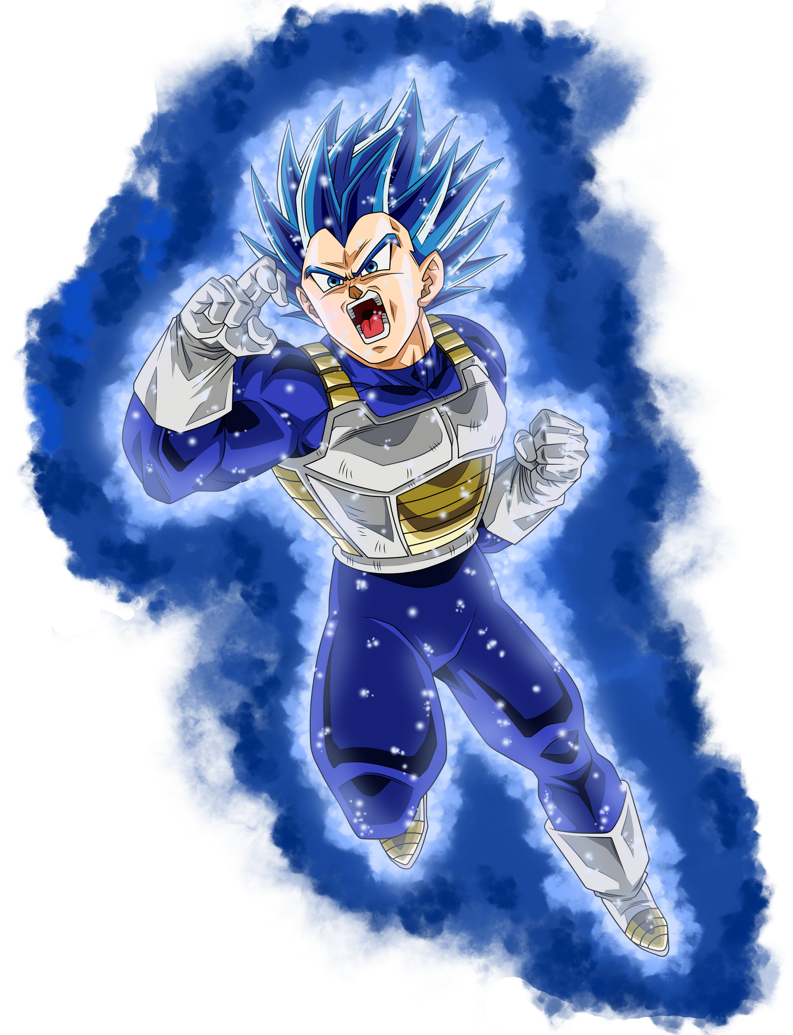 vegeta ssj2 blue