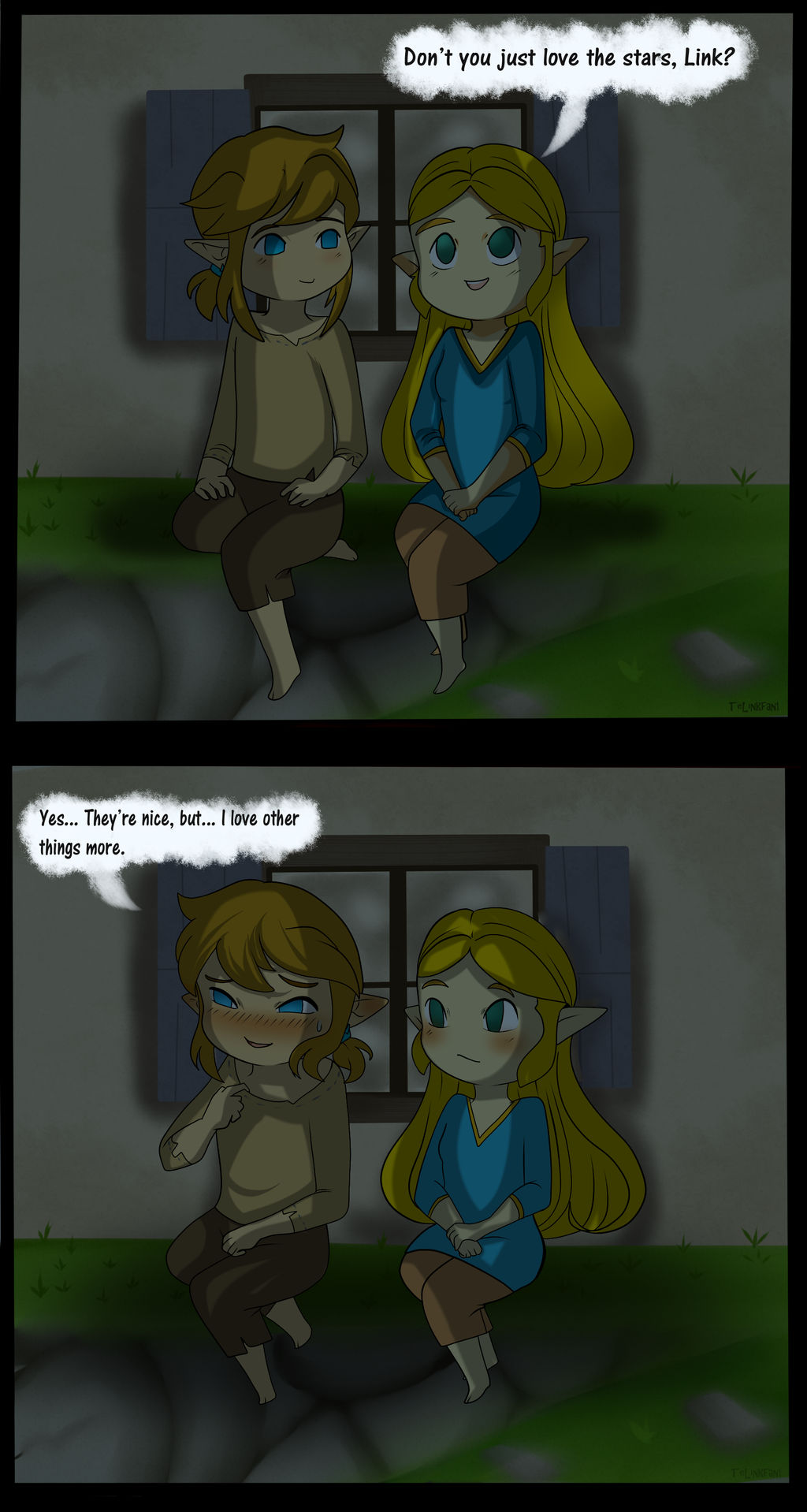 ZeLink Month: Break the Silence (PT 2) by SilentTeal on DeviantArt