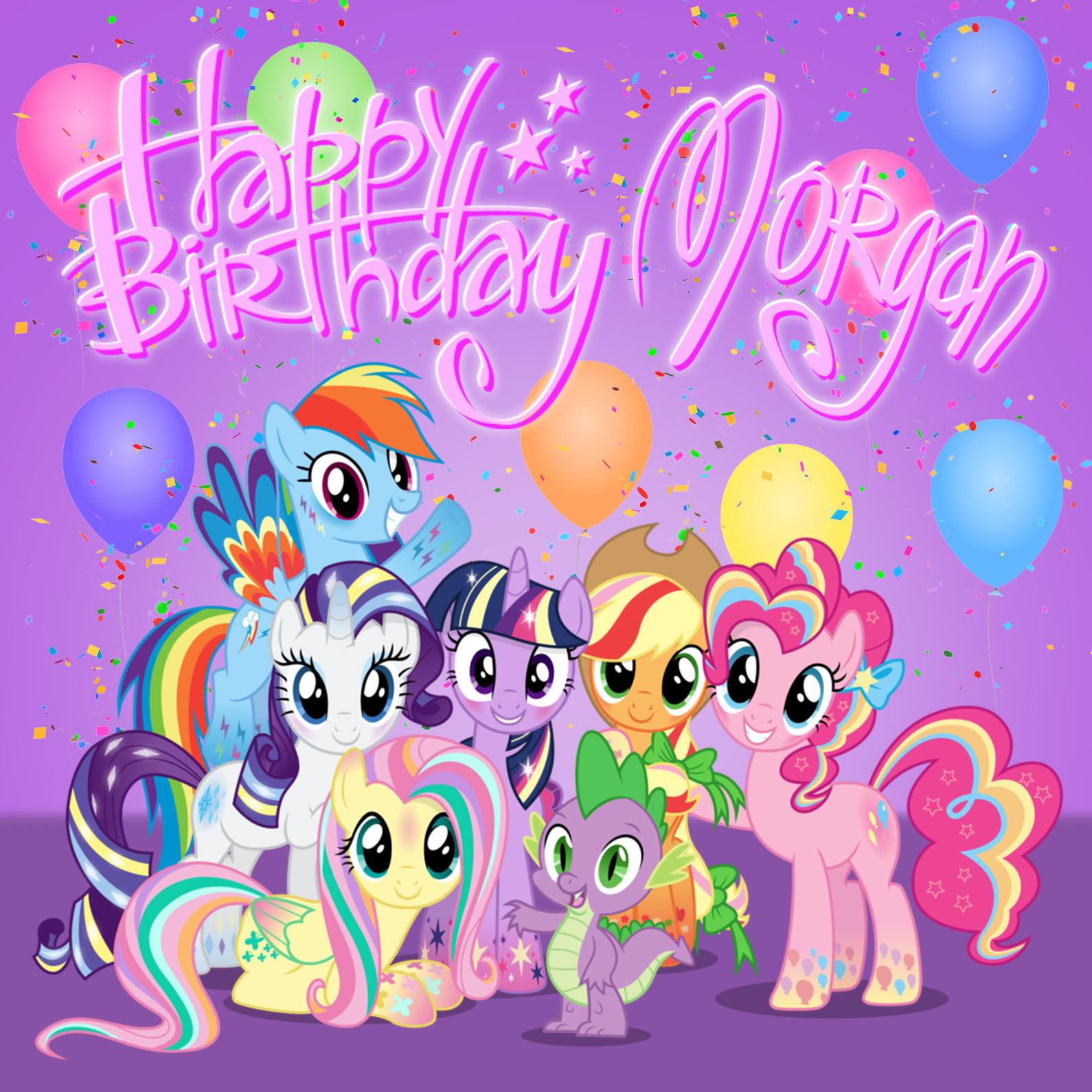 Morgan's birthday cake by mosuga