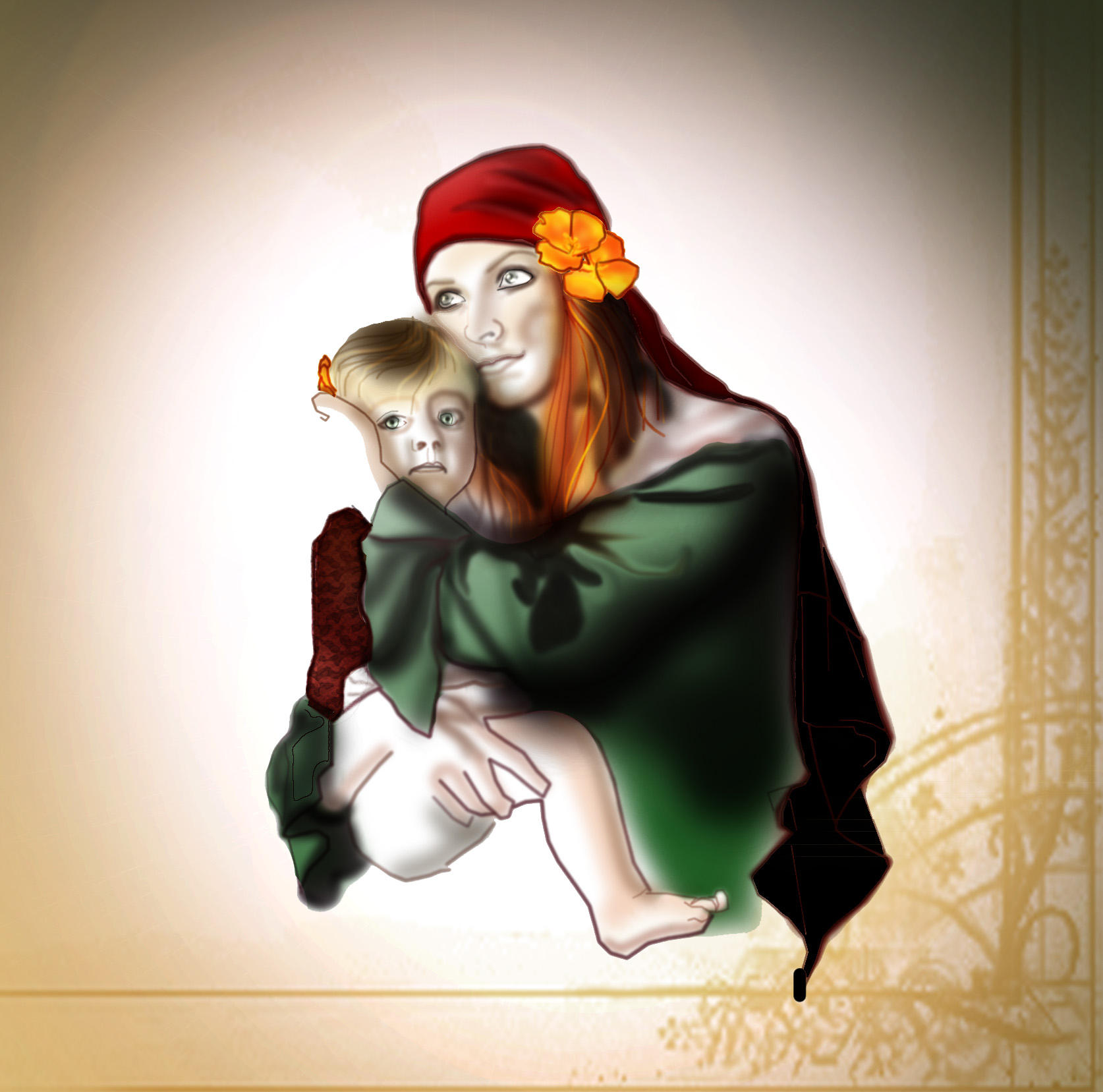romani portrait by Naralim