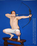 DEJ 10 - Crouching Archer by SenshiStock