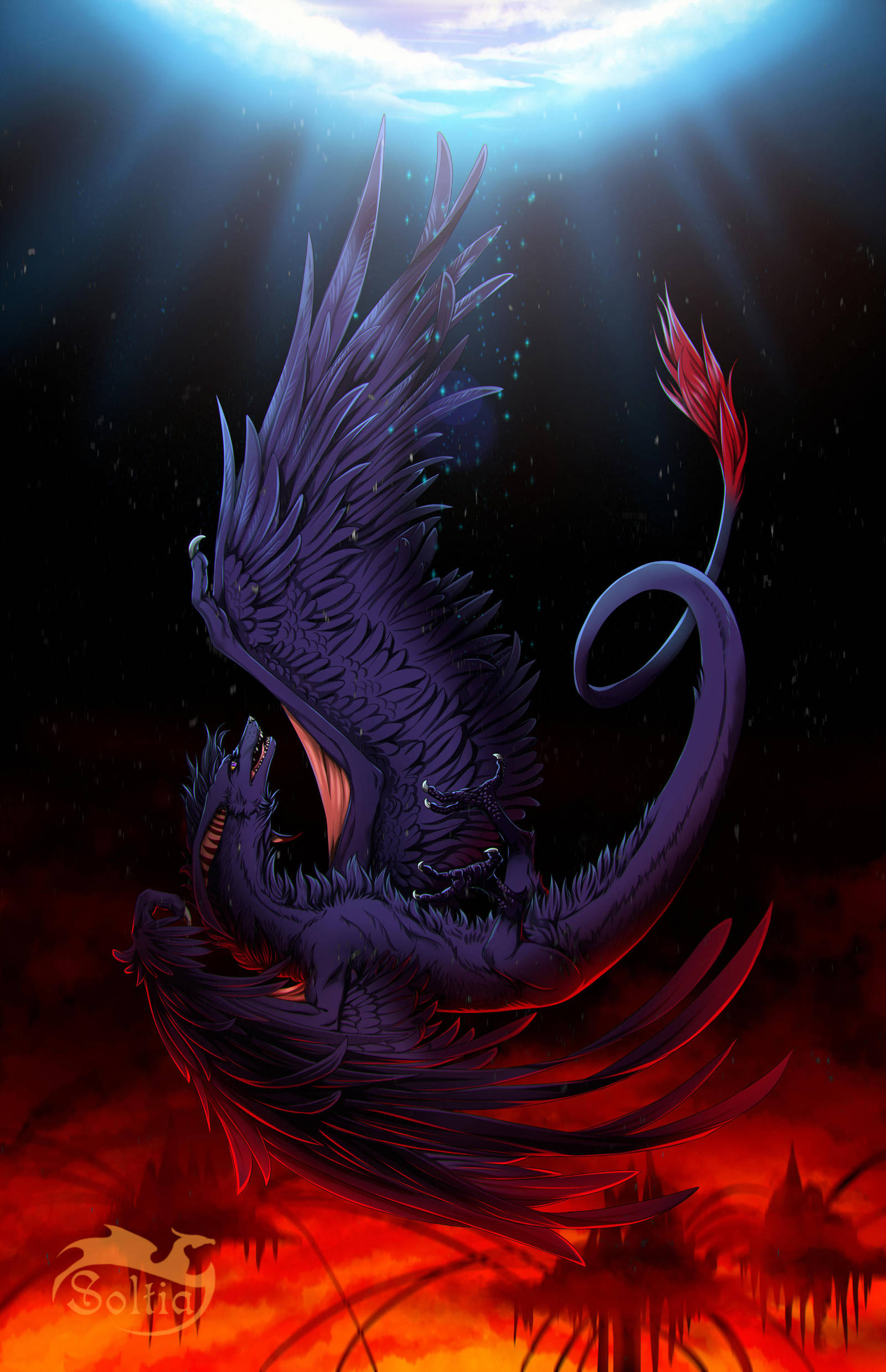 Falling by Soltia