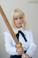 Shinai Training by maridah