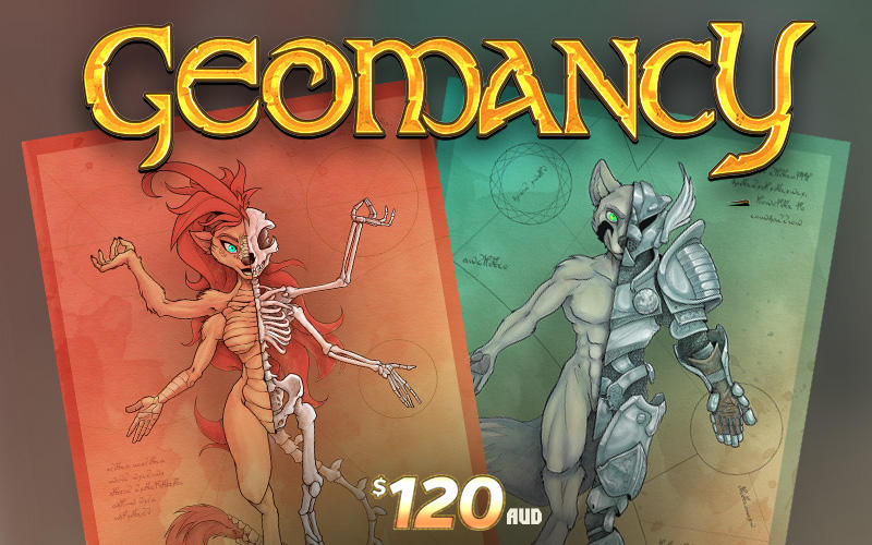 Geomancy title by Kraden Geomancy title by Kraden