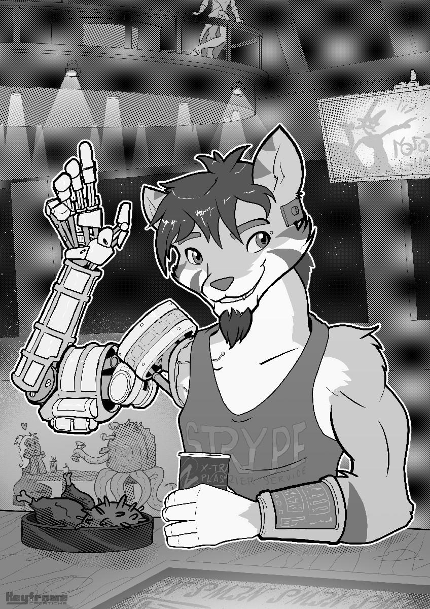 WanderingFeline - Saturn 5 Bar and Grill by Kraden