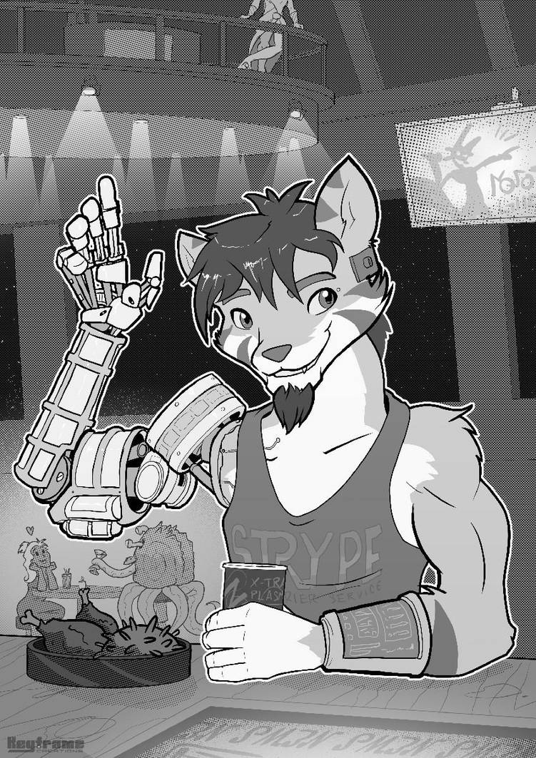WanderingFeline - Saturn 5 Bar and Grill by Kraden