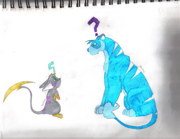 Skitter meets Makani by MistressInsanity