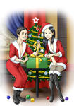 Commission: Season's Greetings by Kurumi-Lover