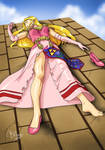 Commission: The Fall of Zelda by Kurumi-Lover
