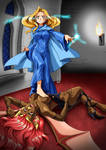 Commission: Vanessa Defeated Again by Kurumi-Lover