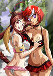 Commission: Lakeside Babes by Kurumi-Lover