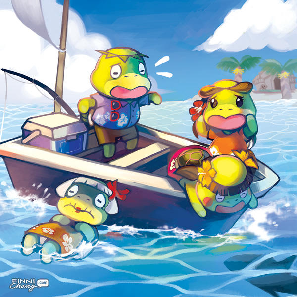 ACNL: Family Vacation by finni