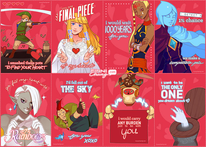 Happy Zelda Valentines' Day~ by finni