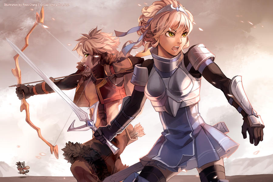 Gaia Online: Battlefield by finni