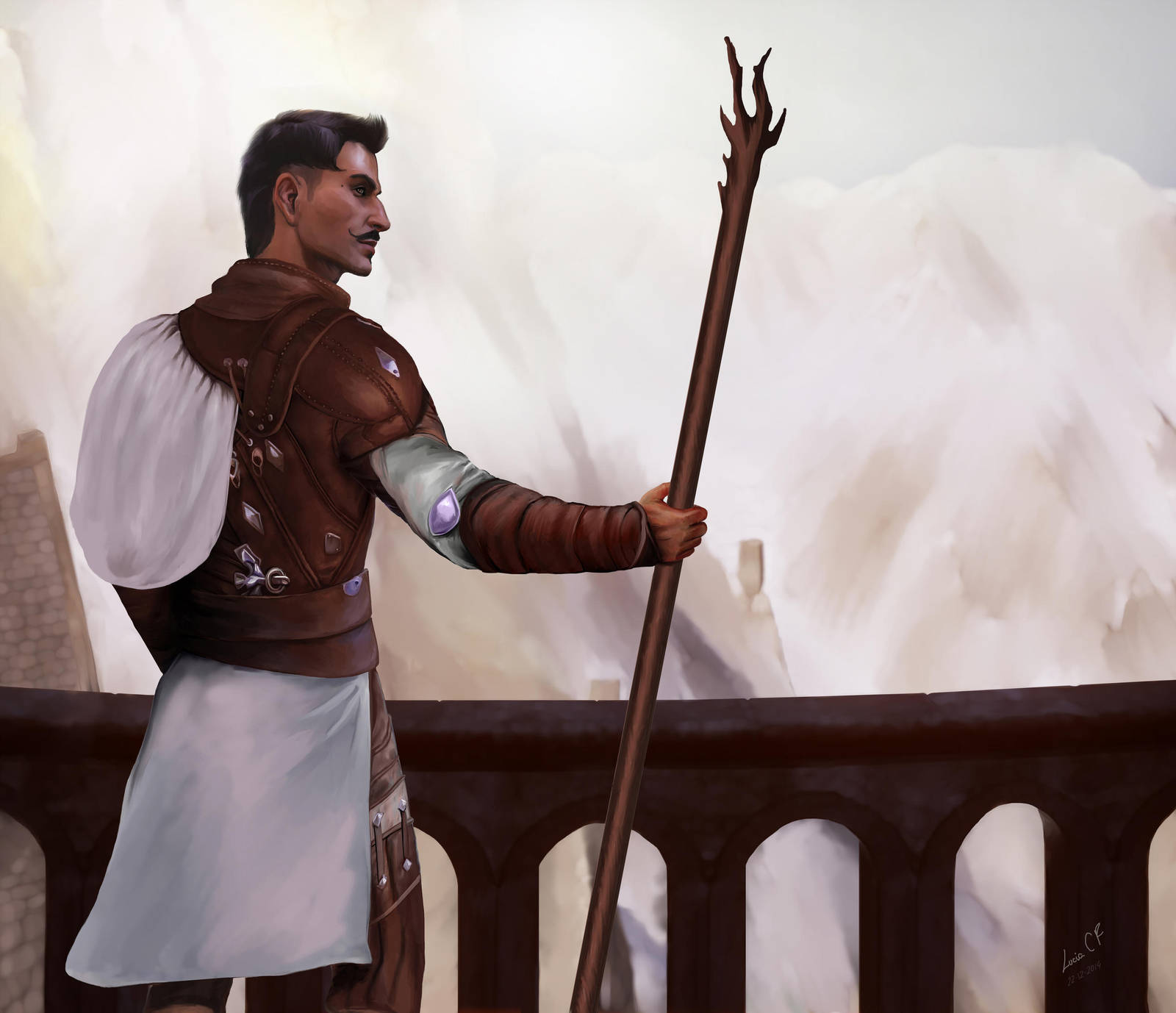 Tervinter mage by lucife56