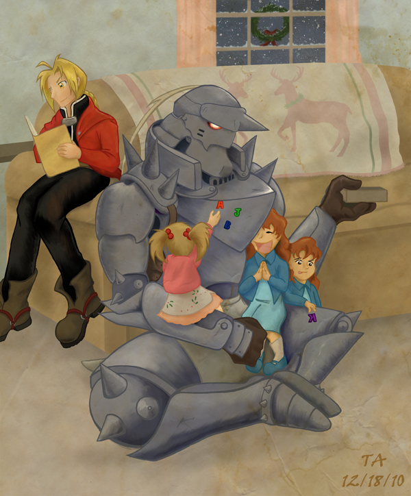 Christmas with the Hughes by kristensk