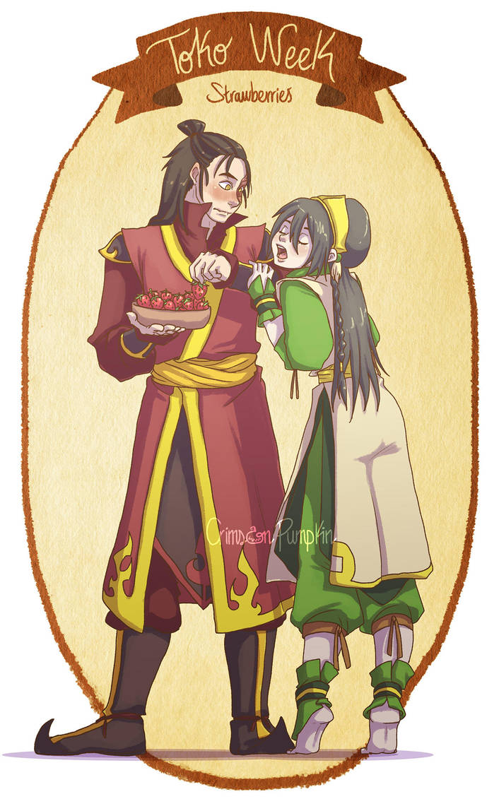 Toko Week 2014 - Strawberries by CrimsonPumpkin