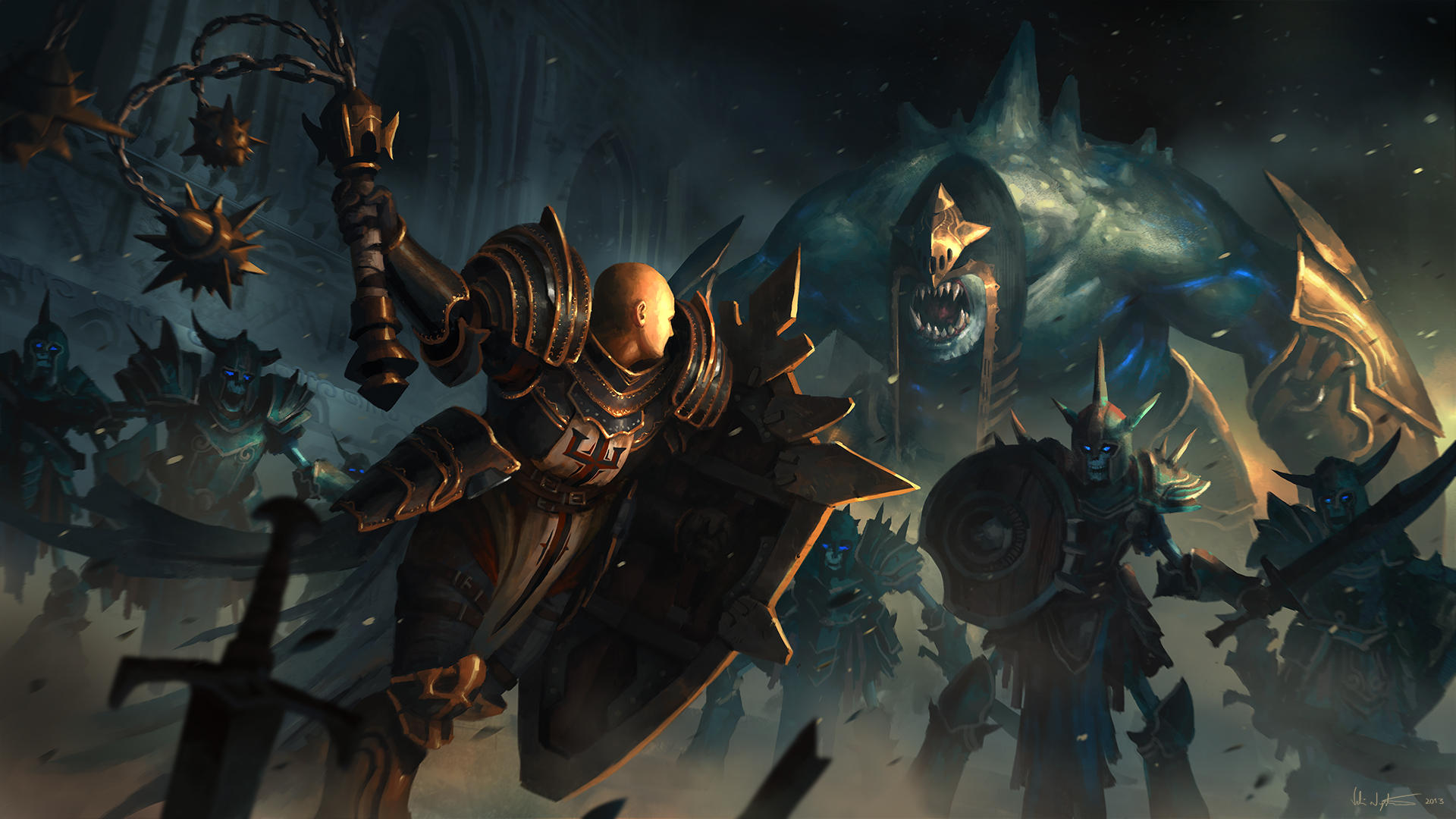 May The Darkness Be Consumed By Light - Diablo III by Vablo