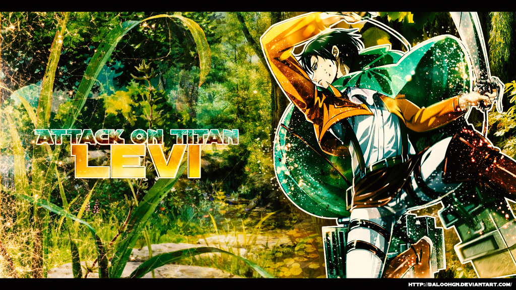 Attack On Titan Wallpaper Levi By Baloohgn On Deviantart