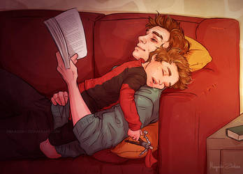 Papa Peter - Spideypool by ribkaDory