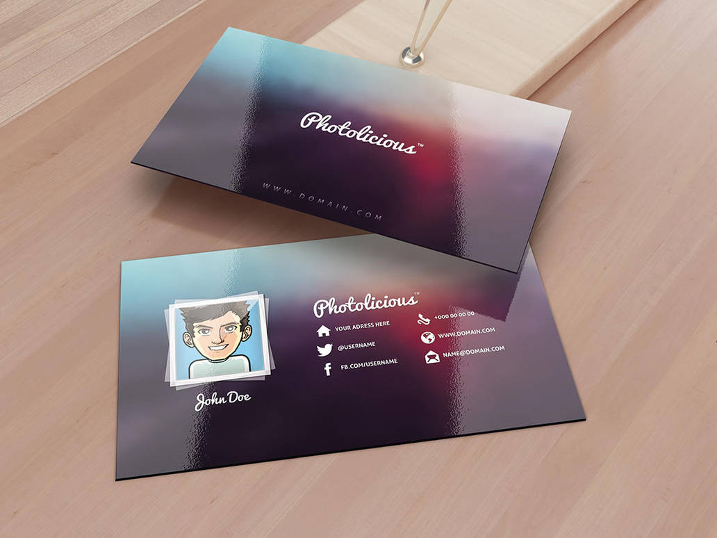Photographer Business Card by SMHYLMZ