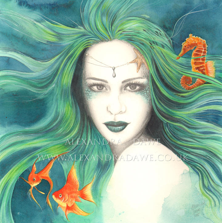 Mermaid by alexandradawe