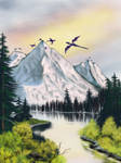Dragon Mountain by maliDM